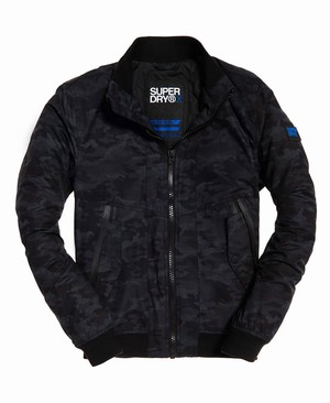 Superdry Microfibre Solstice Férfi Kabát Világos Camo | OLBUD3682